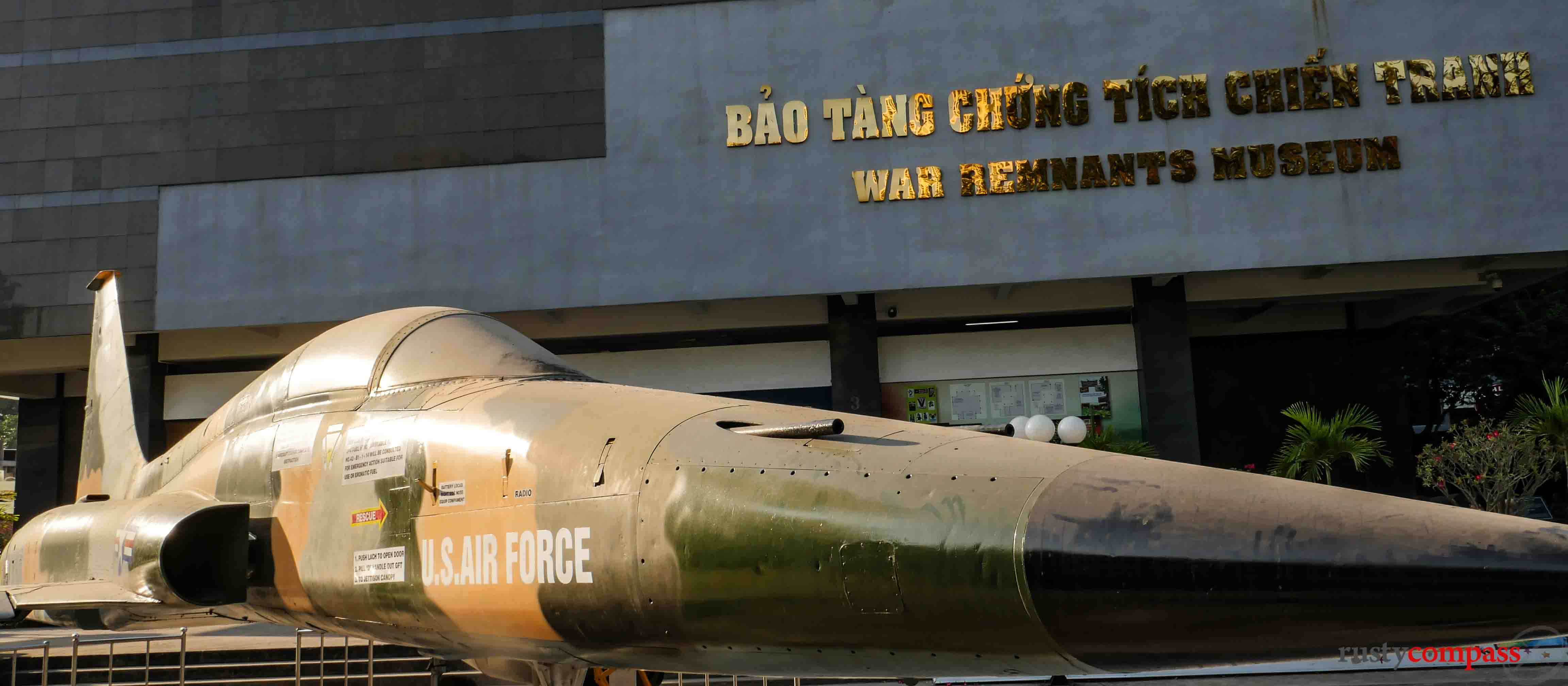 US aircrasft - War Remnants Museum, Ho Chi Minh City
